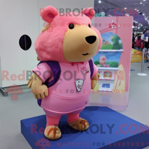 Roze capibara...