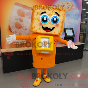 Postava maskota Orange...