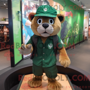 Personaggio mascotte Puma...