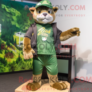 Personaggio mascotte Puma...