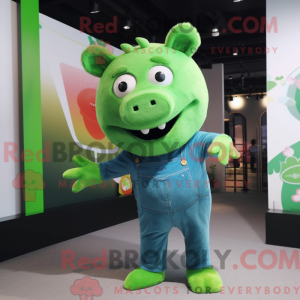 Costume mascotte de cochon...