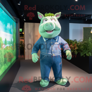Costume mascotte de cochon...