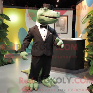 Oliven Ankylosaurus maskot...