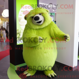 Disfraz de mascota del oso...