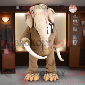 Figura de máscara de mamute...