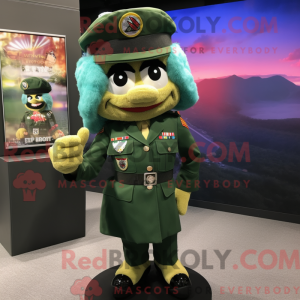 Green Beret Maskottchen...