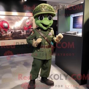 Groene baret...