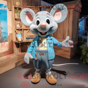 Cyan Mouse máscara de...