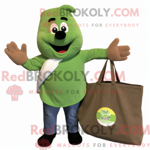 Olive Wrist Watch mascot...