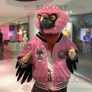 Maskottchenkostüm Pink...