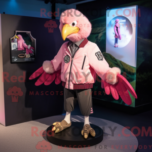 Maskottchenkostüm Pink...