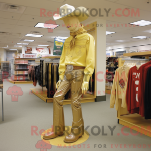 Goldener Cowboy als...