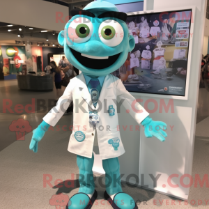 Turquoise Doctor mascot...