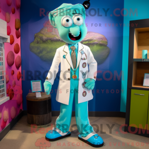 Turquoise Doctor mascot...