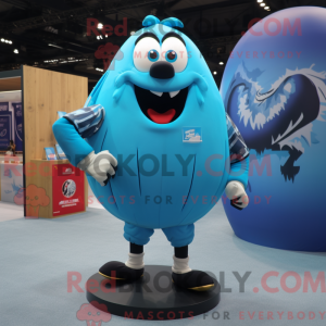 Cyan Rugby Ball...
