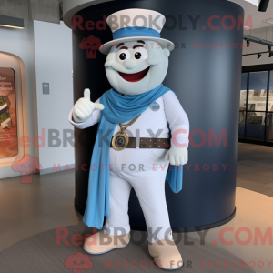 White Ring Master maskot...