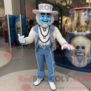 White Ring Master maskot...