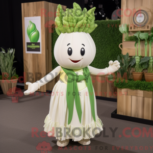 Costume mascotte de céleri...