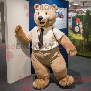 Disfraz de mascota oso...