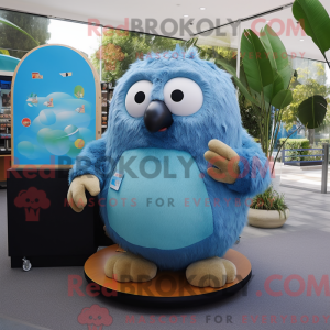 Postava maskota Sky Blue...