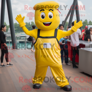 Yellow Pad Thai maskot...
