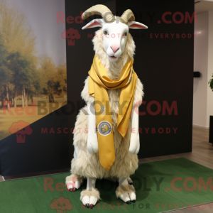 Złota maskotka Angora Goat...