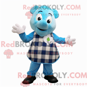 Postava maskota Sky Blue...