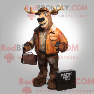 Rust Moose-maskotdraktfigur...