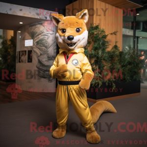 Máscara Gold Dingo com...