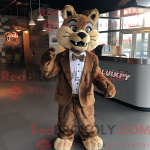 Costume mascotte de Lynx...