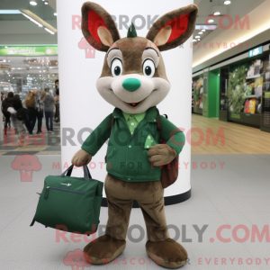 Waldgrünes Reh Maskottchen...