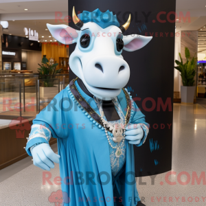 Disfraz de mascota Sky Blue...