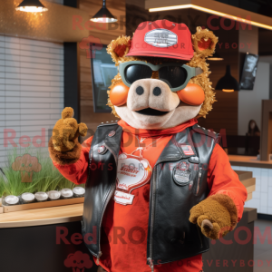 Maskottchenkostüm Red...