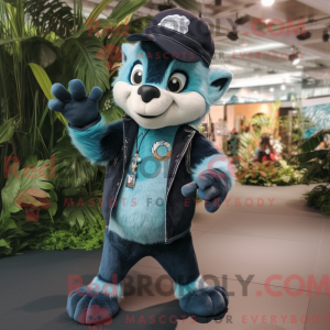 Disfraz de mascota Teal...