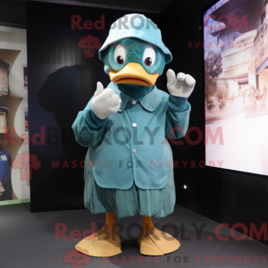 Figura de máscara de pato...