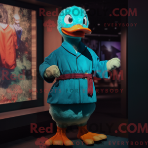 Disfraz de mascota del Pato...