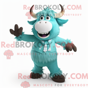Figura de máscara de yak...
