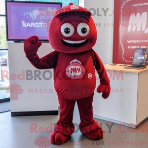 Costume mascotte de Maroon...