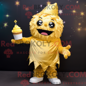 Maskottchenkostüm Gold...