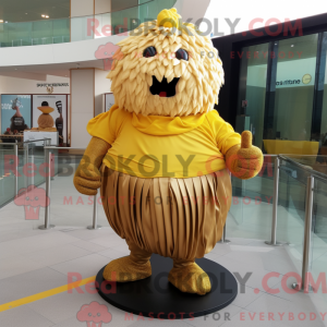 Personaggio mascotte Gold...