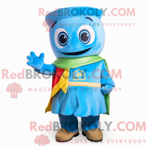 Postava maskota Sky Blue...