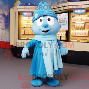 Disfraz de mascota Sky Blue...