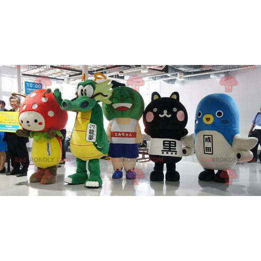 4 mascotte di videogiochi manga giapponesi - Redbrokoly.com