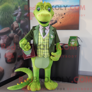 Limegrön Loch Ness Monster...