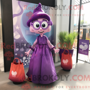 Lilla Anheng Maskot Kostyme...
