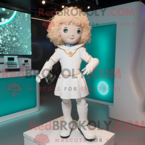 Uma figura de máscara de...
