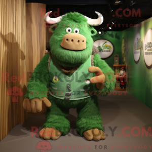 Costume mascotte de bison...