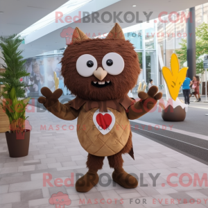 Personaggio mascotte Brown...
