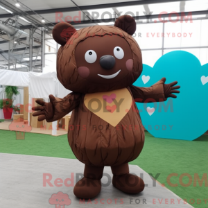 Personaggio mascotte Brown...