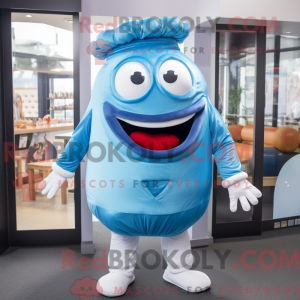 Postava maskota Blue...